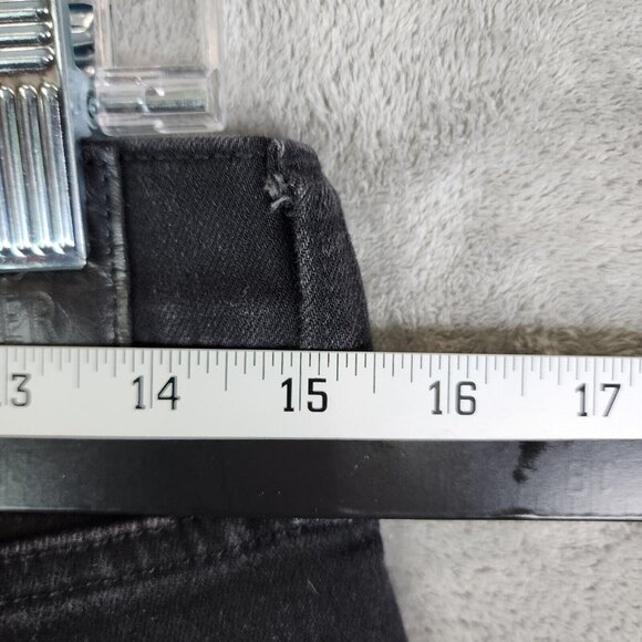 Mens Hollister Black Denim Jeans Slim Straight Advanced Stretch Size 30 X 32 - Picture 15 of 16